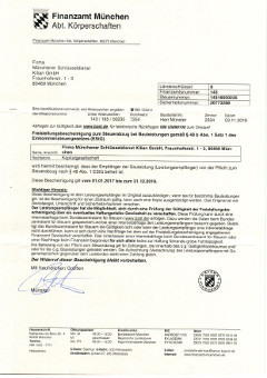 MSD Freistellungsbescheinigung 2017 2019