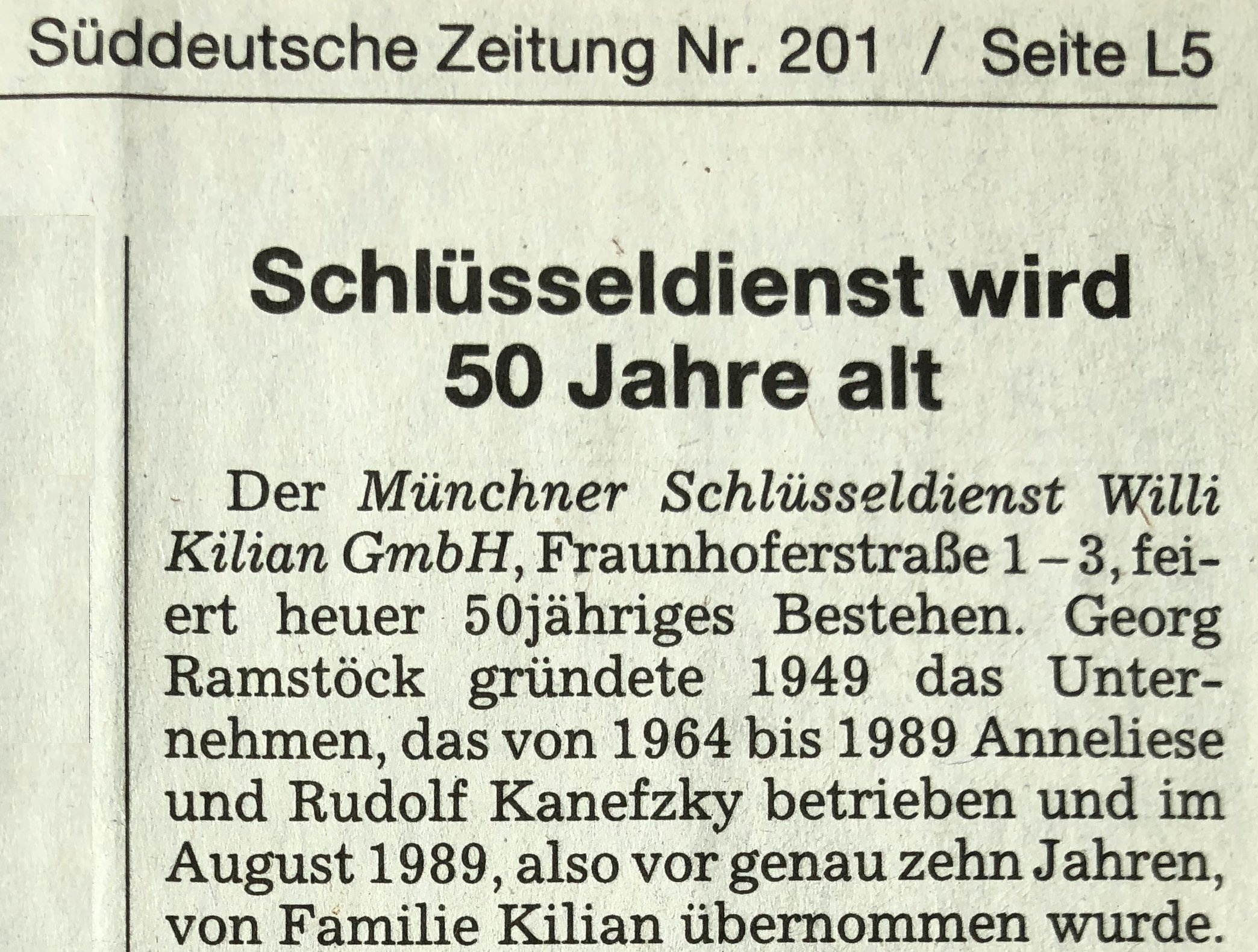 sz 1999 gratulation klein